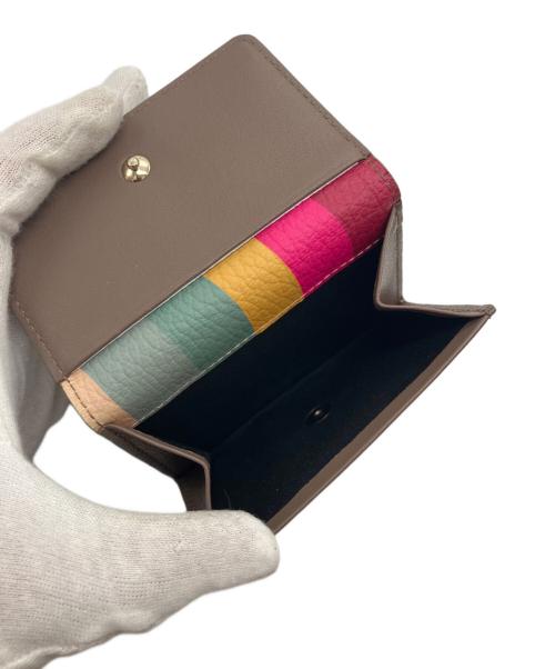 PAUL SMITH（ポールスミス）Paul Smith (ポールスミス) 3つ折り財布 ブラウン サイズ:-の古着・服飾アイテム