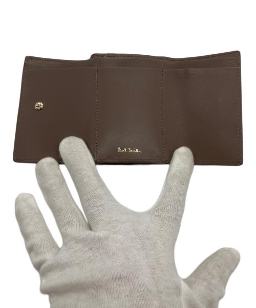 PAUL SMITH（ポールスミス）Paul Smith (ポールスミス) 3つ折り財布 ブラウン サイズ:-の古着・服飾アイテム