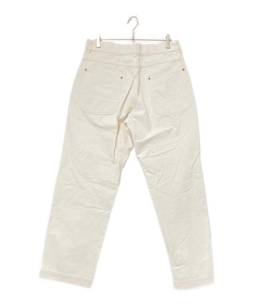 F.O.B FACTORY（エフオービー ファクトリー）F.O.B FACTORY (エフオービー ファクトリー) COTTON DUCK WORK PANTS アイボリー サイズ:Lの古着・服飾アイテム