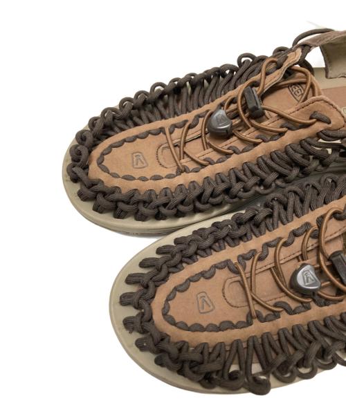 KEEN（キーン）KEEN (キーン) UNEEK サンダル ブラウン サイズ:27.0cmの古着・服飾アイテム