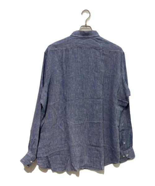 ETRO（エトロ）ETRO (エトロ) ボタンダウンシャツ ネイビー サイズ:3XLの古着・服飾アイテム