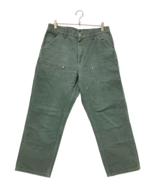Carhartt WIP（カーハート ワークインプログレス）Carhartt WIP (カーハート ワークインプログレス) ダブルニーペインターパンツ グリーン サイズ:W32×L32の古着・服飾アイテム