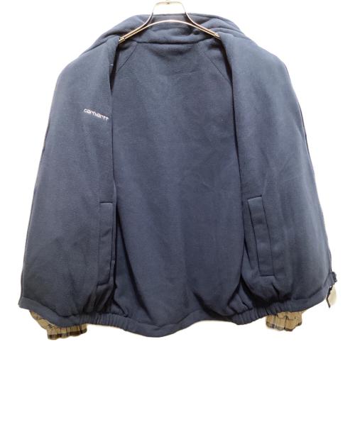 Carhartt WIP（カーハート ワーク イン プログレス）CARHARTT WIP (カーハート ワーク イン プログレス) Riversible Planer Jacket ベージュ×ネイビー サイズ:Ｍの古着・服飾アイテム