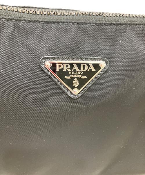 PRADA（プラダ）PRADA (プラダ) Re-Nylon ショルダーバッグ ブラックの古着・服飾アイテム