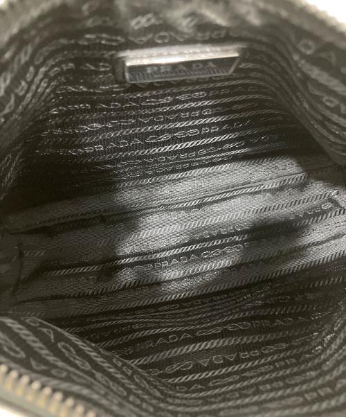 PRADA（プラダ）PRADA (プラダ) Re-Nylon ショルダーバッグ ブラックの古着・服飾アイテム