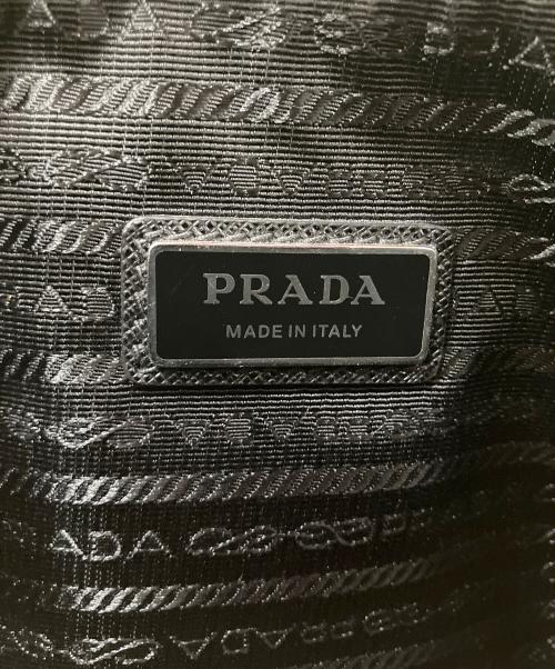 PRADA（プラダ）PRADA (プラダ) Re-Nylon ショルダーバッグ ブラックの古着・服飾アイテム