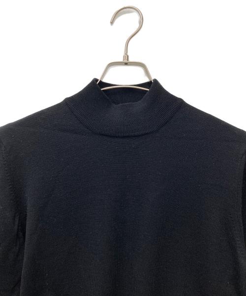 GRAN SASSO（グランサッソ）GRAN SASSO (グランサッソ) モックネックニット ブラック サイズ:48の古着・服飾アイテム
