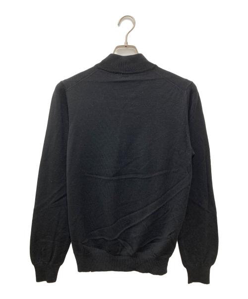 GRAN SASSO（グランサッソ）GRAN SASSO (グランサッソ) モックネックニット ブラック サイズ:48の古着・服飾アイテム