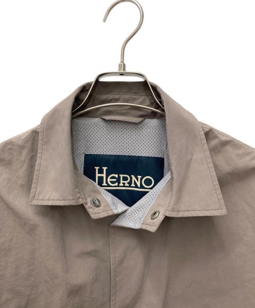 HERNO（ヘルノ）HERNO (ヘルノ) コーチジャケット GI0100U-19339 ブラウン サイズ:46の古着・服飾アイテム