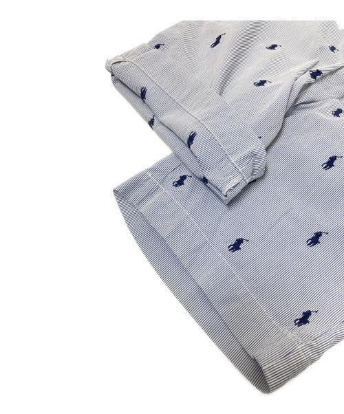 POLO RALPH LAUREN（ポロ・ラルフローレン）POLO RALPH LAUREN (ポロ・ラルフローレン) ポニー刺繍ハーフパンツ ブルー サイズ:31の古着・服飾アイテム