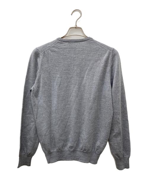 GRAN SASSO（グランサッソ）GRAN SASSO (グランサッソ) クルーネックニット グレー サイズ:48の古着・服飾アイテム