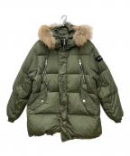 TATRASタトラス）の古着「オーバーサイズダウンジャケット」｜オリーブ