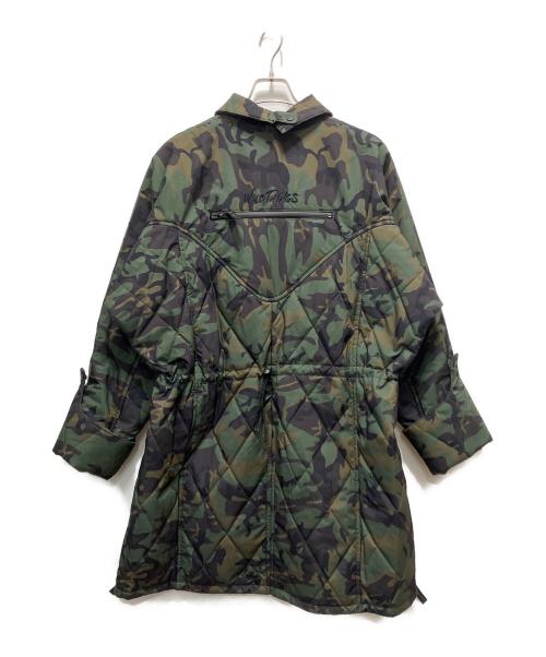 JUN MIKAMI（ジュン ミカミ）JUN MIKAMI (ジュン ミカミ) WILD THINGS (ワイルドシングス) SHELL PADED COAT オリーブ サイズ:freeの古着・服飾アイテム