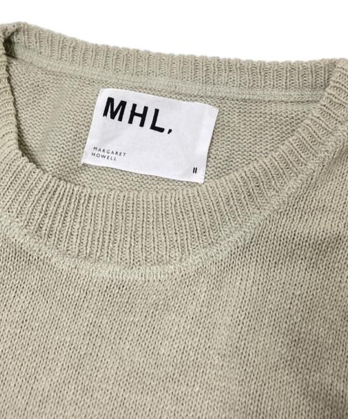 MHL（エムエイチエル）MHL (エムエイチエル) ニットベスト グリーン サイズ:2の古着・服飾アイテム