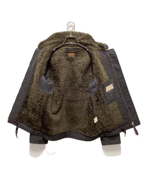 COOTIE PRODUCTIONS（クーティープロダクツ）COOTIE PRODUCTIONS (クーティープロダクツ) N-1 デッキジャケット ブラック サイズ:Lの古着・服飾アイテム