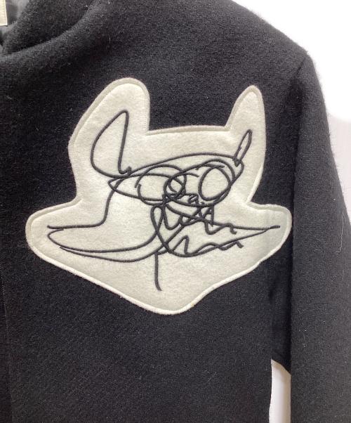 SUNSEA（サンシー）SUNSEA (サンシー) SKOLOCT (スコロクト) スタジアムジャンパー ブラック サイズ:1の古着・服飾アイテム