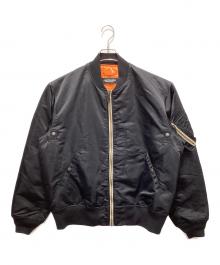 CHRISTIAN DADA（クリスチャンダダ）の古着「DADA Logo Embroidery Bomber Jacket」｜ブラック