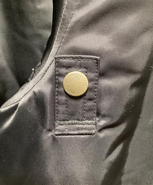 CHRISTIAN DADA（クリスチャンダダ）CHRISTIAN DADA (クリスチャンダダ) DADA Logo Embroidery Bomber Jacket ブラック サイズ:50の古着・服飾アイテム
