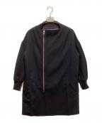 REGULATION Yohji Yamamotoレギュレーションヨウジヤマモト）の古着「ジップアップコート」｜ブラック