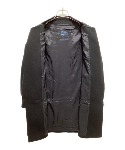 REGULATION Yohji Yamamoto（レギュレーションヨウジヤマモト）REGULATION Yohji Yamamoto (レギュレーションヨウジヤマモト) ジップアップコート ブラック サイズ:１の古着・服飾アイテム