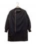 REGULATION Yohji Yamamoto（レギュレーションヨウジヤマモト）の古着「ジップアップコート」｜ブラック