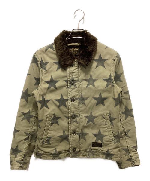 WACKO MARIA（ワコマリア）WACKO MARIA (ワコマリア) N-1 デッキジャケット カーキ サイズ:Mの古着・服飾アイテム