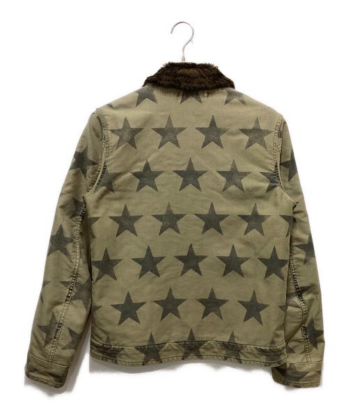 WACKO MARIA（ワコマリア）WACKO MARIA (ワコマリア) N-1 デッキジャケット カーキ サイズ:Mの古着・服飾アイテム