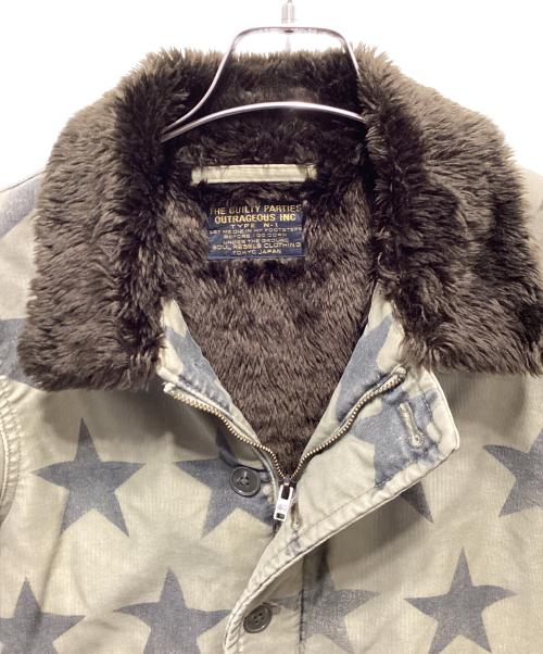 WACKO MARIA（ワコマリア）WACKO MARIA (ワコマリア) N-1 デッキジャケット カーキ サイズ:Mの古着・服飾アイテム