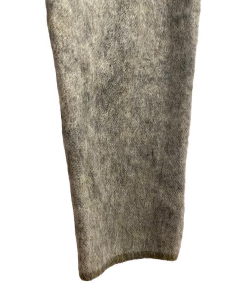 COMME des GARCONS HOMME PLUS（コムデギャルソンオムプリュス）COMME des GARCONS HOMME PLUS (コムデギャルソンオムプリュス) ロゴ モヘアセーター グレー サイズ:Ｍの古着・服飾アイテム