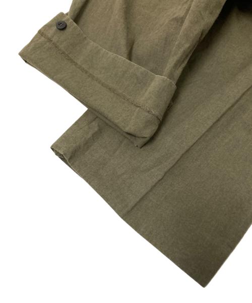SUNSEA（サンシー）SUNSEA (サンシー) SOUND COTTON WIDE PANTS カーキ サイズ:1の古着・服飾アイテム
