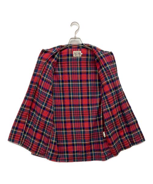 Hysteric Glamour（ヒステリックグラマー）Hysteric Glamour (ヒステリックグラマー) ネルシャツ レッド サイズ:Sの古着・服飾アイテム
