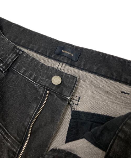UNDERCOVER（アンダーカバー）UNDERCOVER (アンダーカバー) ウエスト切替 デニムパンツ ブラック サイズ:2の古着・服飾アイテム