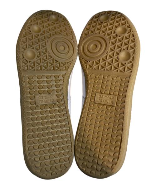 GERMAN TRAINER（ジャーマントレーナー）GERMAN TRAINER (ジャーマントレーナー) ローカットスニーカー ホワイト サイズ:39の古着・服飾アイテム