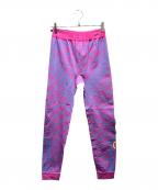 GUCCIグッチ）の古着「レギンスパンツ」｜パープル×ブルー