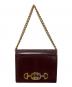 GUCCI（グッチ）の古着「ミニチェーンウォレット」｜ボルドー