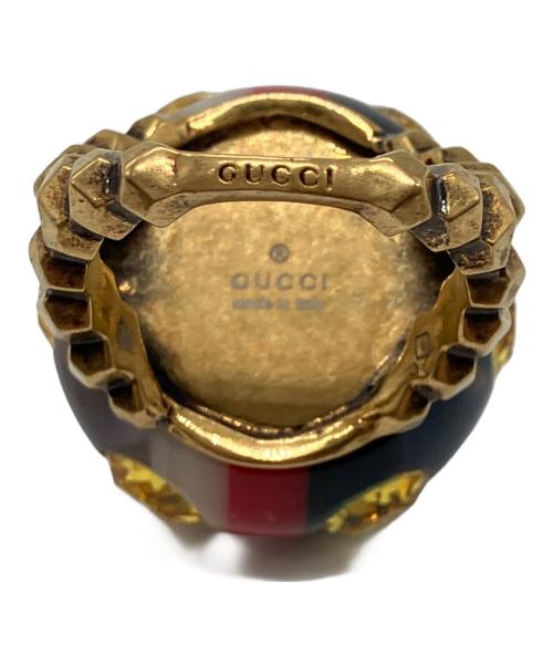 GUCCI（グッチ）GUCCI (グッチ) ヴィンテージウェブリング サイズ:Mの古着・服飾アイテム
