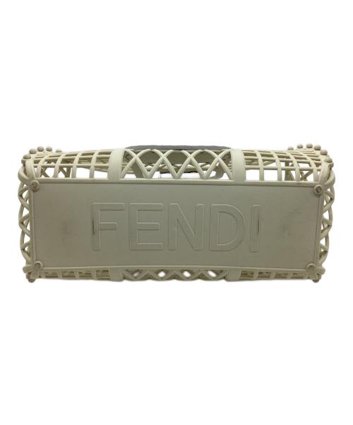 FENDI（フェンディ）FENDI (フェンディ) ハンドバッグ ホワイトの古着・服飾アイテム