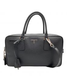 PRADA（プラダ）の古着「ハンドバッグ」｜ブラック