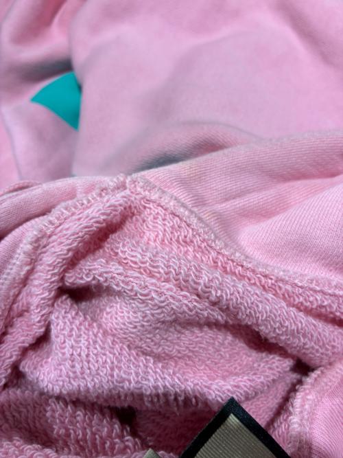 GUCCI（グッチ）GUCCI (グッチ) JERSEY COTTON HOODIE ピンク サイズ:XSの古着・服飾アイテム