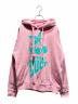 GUCCI（グッチ）の古着「JERSEY COTTON HOODIE」｜ピンク