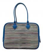 HERMESエルメス）の古着「プリュム28/ハンドバッグ」｜ブルーサフィール