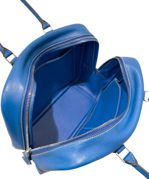 HERMES（エルメス）HERMES (エルメス) プリュム28/ハンドバッグ ブルーサフィール サイズ:28の古着・服飾アイテム