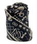 GUCCI（グッチ）の古着「スカーフ」｜ブラック×ホワイト