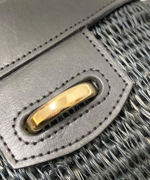 KHOKHO（コーコー）KHOKHO (コーコー) バスケットショルダーバッグ ブラック サイズ:下記参照の古着・服飾アイテム