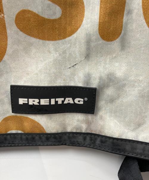 FREITAG（フライターグ）FREITAG (フライターグ) メッセンジャーバッグ アイボリー×ブルー サイズ:-の古着・服飾アイテム