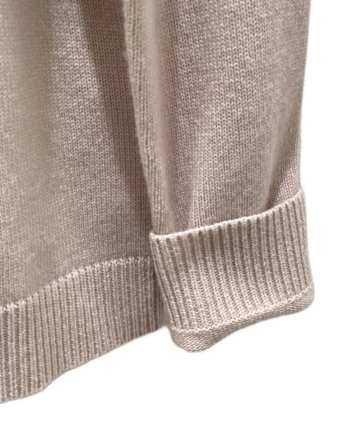 'S Max Mara（エスマックスマーラ）'S Max Mara (エスマックスマーラ) ビジューロゴカシミヤニット ピンク サイズ:XSの古着・服飾アイテム