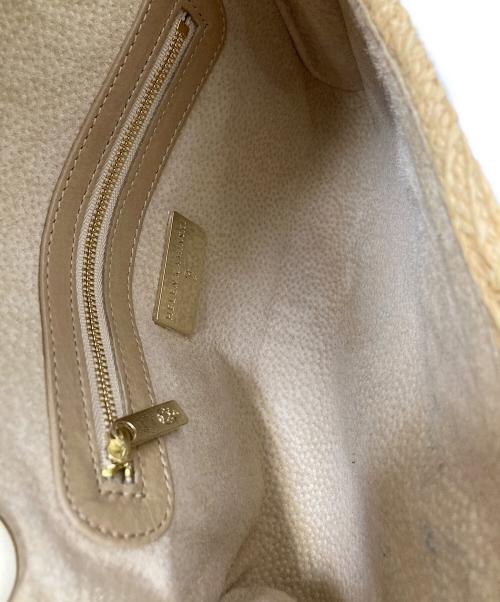 HELEN KAMINSKI（ヘレンカミンスキー）HELEN KAMINSKI (ヘレンカミンスキー) ELOISA ラフィア チェーン ショルダーバッグ ナチュラル サイズ:下記参照の古着・服飾アイテム