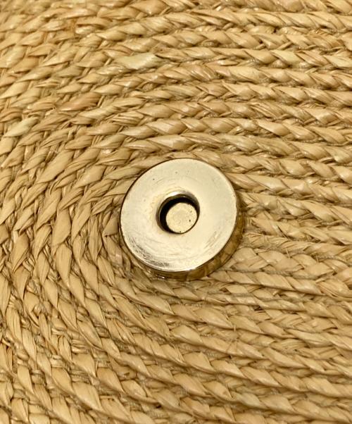 HELEN KAMINSKI（ヘレンカミンスキー）HELEN KAMINSKI (ヘレンカミンスキー) ELOISA ラフィア チェーン ショルダーバッグ ナチュラル サイズ:下記参照の古着・服飾アイテム