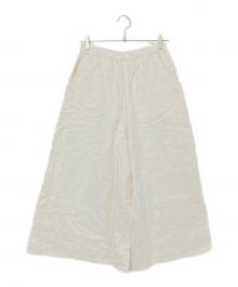 nofl（ノフル）の古着「天日干しリネンワイドパンツ」｜アイボリー