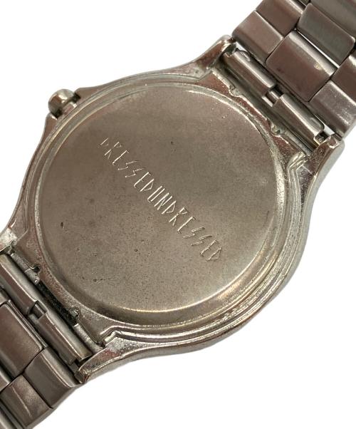 DRESSEDUNDRESSED（ドレスドアンドレスド）DRESSEDUNDRESSED (ドレスドアンドレスド) Oyster Link Bracelet Watch シルバーの古着・服飾アイテム